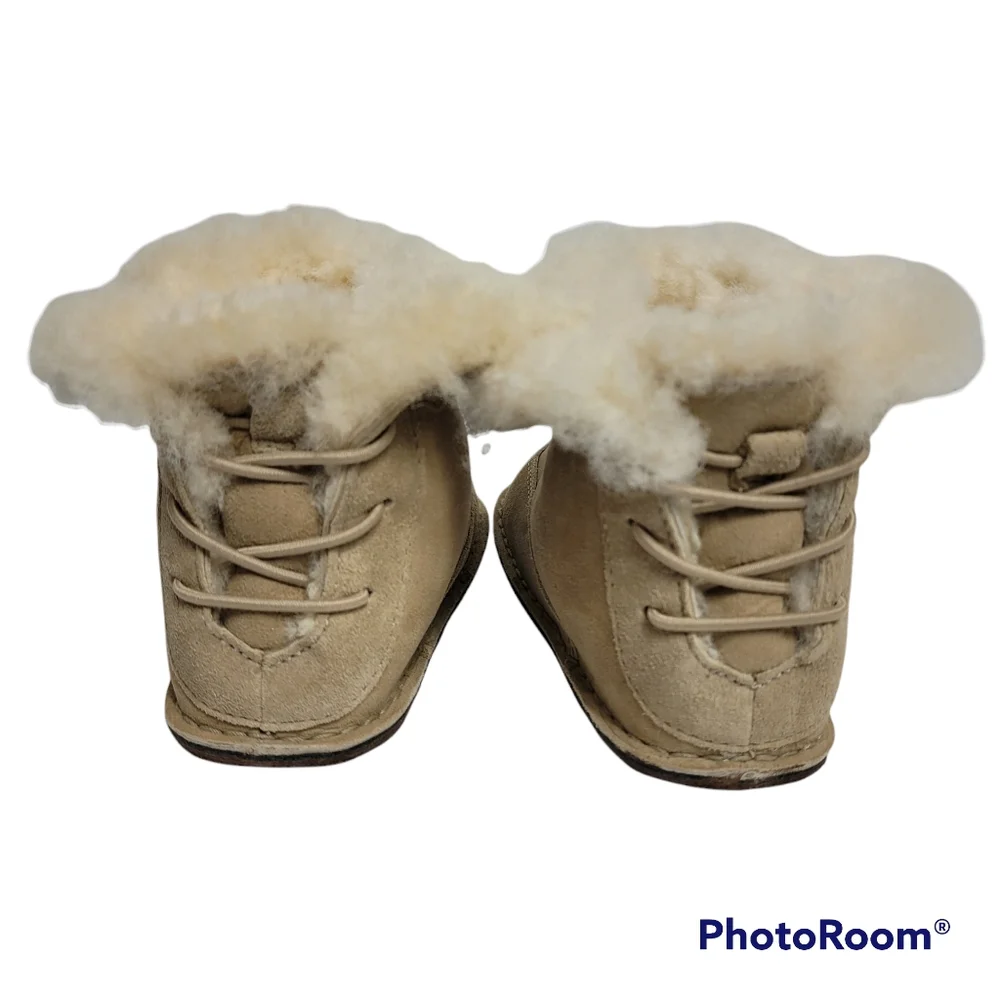 UGG I BOO Shearling Boots‎ INFANTS Size LARGE